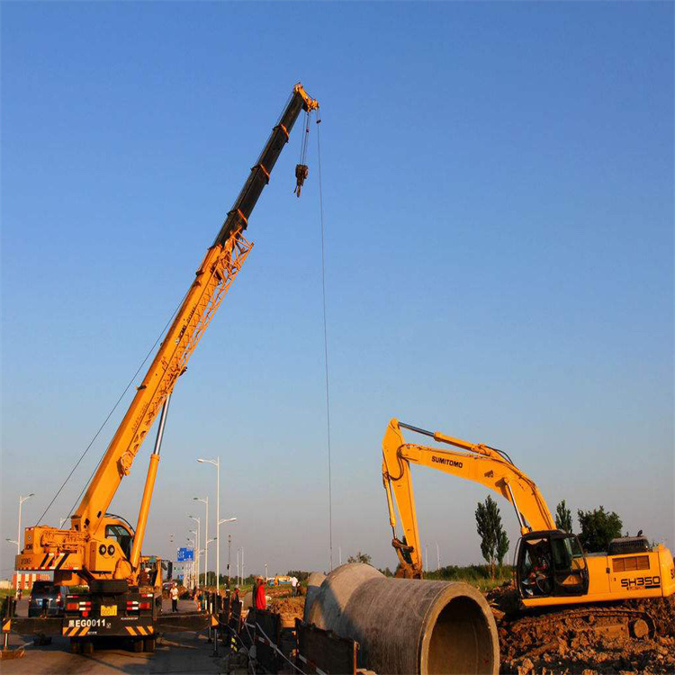 高唐25吨吊车吊8吨,最远吊多少米